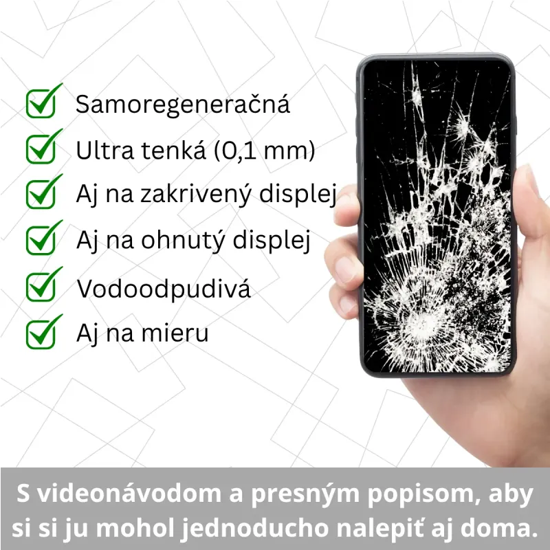 ZTE U809 - Hydrogel ochranná fólia